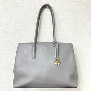 FURLA　フルラ　149538　ショルダー トートバッグ　グレー