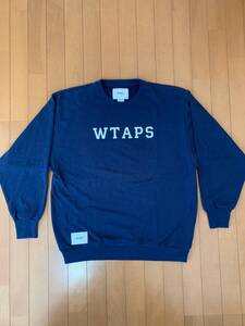 【極美品】WTAPS(ダブルタップス) ACADEMY SWEATER アカデミースウェット