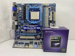 GA-880GM-USB3 + AMDPhenomⅡ X4 905e + DDR3 4GB　動作確認済み