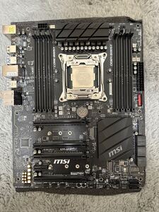 MSI X299-S01A マザーボード+ i7 7800X CPU 動作確認済み　⑤