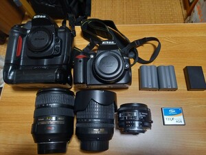 Nikon　D3000 ジャンクカメラ、レンズまとめ Nikon レンズ カメラ AF-S DX