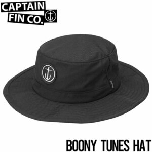 【送料無料】ハット バケットハット サーフハット 帽子 CAPTAIN FIN キャプテンフィン BOONY TUNES HAT BLK 日本代理店正規品　S/Mサイズ