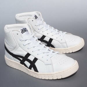 美品!! 27,5㎝ ASICS Tiger GEL-PTG アシックスタイガー ゲル ポイントゲッター HI 白ｘ黒