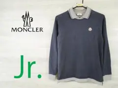 MONCLER●モンクレール ジュニア＜コットン 長袖 ポロシャツ ＞M276m