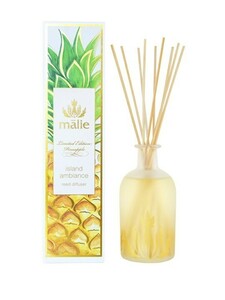 Malie Organics (公式)Reed Diffuser Pineapple マリエオーガ二クス インテリア ディフューザー・お香・アロマオイル パイナップル