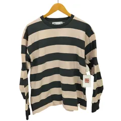 ジャーナルスタンダードホームステッド JOURNAL STANDARD J.S HOMESTEAD WIDE BORDER L/S TEE メンズ  M