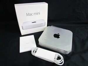 1000円スタート 小型デスクトップパソコン Apple アップル Mac mini A1347 マックミニ 2.6GHz/8GB/1TB 箱付き コンピュータ WHO K9006