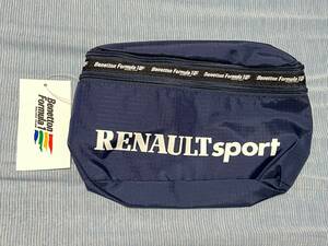 値下げ RENAULT sport ルノースポール ウエストポーチ 新品