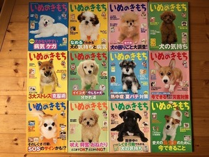 ベネッセ　Benesse　いぬのきもち　vol.104　2011年1月号 ～ vol.115　2011年12月号　12冊　本誌のみですが、まとめていかがですか？