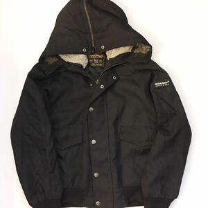 ウールリッチ　Woolrich Lくらい　ナイロン　中綿ジャケット　フードジャケット　ブラック