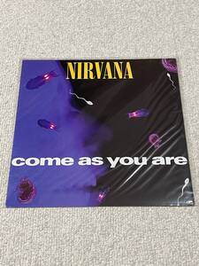 新品未開封・未使用 美品 NIRVANA / come as you are 12ioch レコード ニルヴァーナ / カム・アズ・ユー・アー UK盤