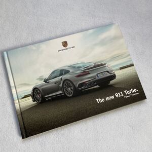 【美品】PORSCHE ポルシェ　911TURBO 911ターボ　カタログ　2015年版　63ページ