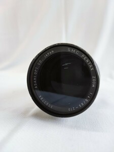SMC PENTAX ZOOM ASAHI OPT.CO カメラレンズ ペンタックス 1:4.5/85〜210 当時物 コレクション レンズ 昭和レトロ アンティーク(040418)