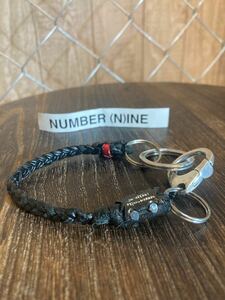 NUMBER （N）INE ナンバーナイン　レザーキーリング　キーホルダー　ストラップ　ウォレットチェーン　アクセサリー