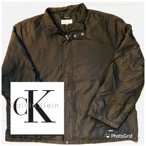 ビッグサイズ　カルバン・クライン Calvin Klein XXL 中綿ジャケット　ブラック