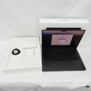 【美品】Apple アップル ノートPC MacBook Pro Liquid Retina XDR 14.2 MRX33J/A スペースブラック M3Pro/18GB/SSD512GB 11599587 0619