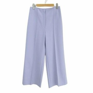 セオリー 美品 フレアパンツ ペールライラック 4 11号 定2.6万 22年 2106422 ストレッチ Bistretch Double 3 HW Pants Theory ◆H4