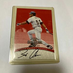 1997 BOB ABREU DONRUSS SIGNATURE auto ボブ　アブレイユ　直筆　サイン