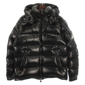 モンクレール MONCLER MAYA JACKET マヤ ダウン ジャケット フーディ ジップアップ F20911A53600 ブラック 4 メンズ