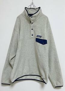 美品 Patagonia パタゴニア 2021年 SYNCHILLA ライトウェイト シンチラ スナップT フリース ジャケット size M