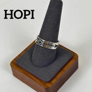 HOPI ホピ シルバーリング アロー sterling 刻印あり