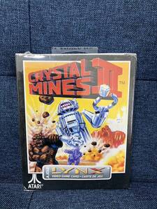 新品【Crystal Mines II】ATARI LYNX アタリ リンクス用ソフト ①