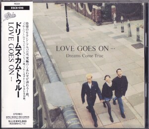 DREAMS COME TRUE / ドリームズ・カム・トゥルー / LOVE GOES ON・・・ /中古CD!!73303/C