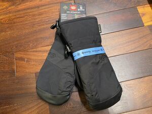 ★ 23-24 686 SIX EIGHT SIX GORE-TEX LINEAR MITT スノーグローブ ブラック sizeM 新品未使用タグ付 ミトン 手袋 ゴアテックス