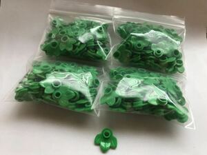 【LEGO】 レゴ 葉っぱ 200枚 葉 三つ葉 3枚葉 ブライトライトグリーン 知育玩具 ブロック ブリック フィギュア ミニフィグ 植物 