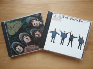 ●CD 米初期盤 THE BEATLES / HELP! ◎ ビートルズ / ヘルプ！ ＋ RUBBER SOUL ◎ ラバー・ソウル PARLOPHONE 1987年発売 個人所蔵 美品 ●