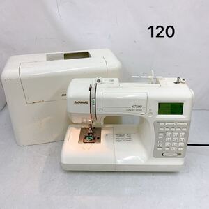 12SA026 ミシン JANOME S7800 MODEL844型 ジャノメジャノメミシン ハンドクラフト手工芸 通電OK 中古 現状品 動作未確認