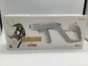 u1864 新品 Wii リンクのボウガントレーニング＋Wiiザッパー ゼルダの伝説 ゲームソフト