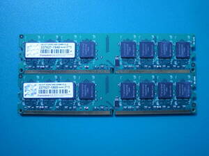 Transcend製 PC2-6400 (DDR2-800) 