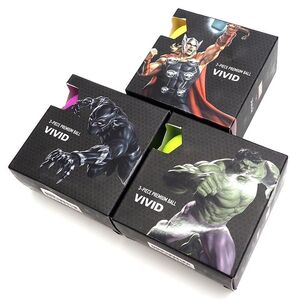 153417 未使用品 Volvik × MARVEL/ゴルフボール 3セット 12球 ボルビック マーベル