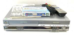 △ Panasonic パナソニック HDD内蔵DVD/VHSレコーダー DVDレコーダー DMR-EH70V 2005年製 付属品あり 通電確認済 現状品 S142-4