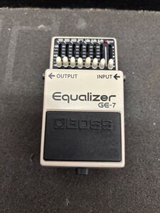 BOSS ボス Equalizer イコライザー エフェクター EQUALIZER GE-7 ギター 中古 送料無料