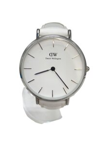 Daniel Wellington◆クォーツ腕時計/アナログ/WHT