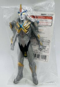 管032/未使用 即決 ウルトラヒーローX 08 ウルトラマンエクシードX（ベータスパークアーマー） ソフビ フィギュア ライブサイン付き