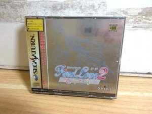 2H1-2「未開封 セガサターン ファインドラブ２～ラプソディ～」SEGASATURN ソフト 現状品 SS T-34605G FindLove2