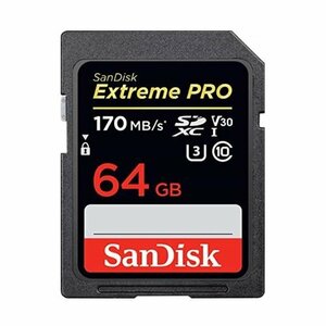 新品 SanDisk SDXCカード 64GB Speedクラス10/UHSスピードクラス3 SDSDXXY-064G-GN4IN