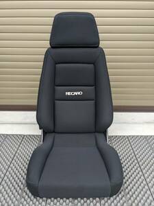 【1円～】乗り降りラクラク！RECARO 旧LX-F ブラック 右側ダイヤル張り替え済み美品！ 検レカロ/LX-VF/SR-7F/SR7F/ハイエース/軽バン