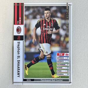 ♪♪WCCF 13-14 EXTRA ステファン・エル・シャーラウィ Stephan El Shaarawy AC Milan 2013-2014♪四点落札で普通郵便送料無料♪