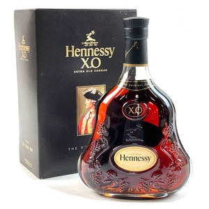 ヘネシー Hennessy XO 現行 黒キャップ 700ml ブランデー コニャック 【古酒】