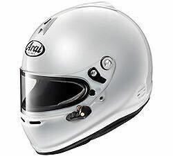 未使用品 アライ Arai 4輪用 ヘルメット GP-6S 8859 Mサイズ（57-58）白 レース カート サーキット 走行会 タイムアタック
