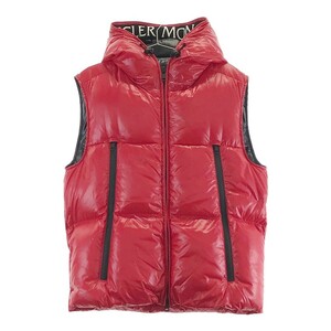 MONCLER モンクレール AGNEAUX GILET ダウンベスト F20911A51 C00 レッド系 2 [240003000875] メンズ