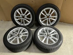 ■229 ベンツ W205 Cクラス等 MAK 17in7.5J+47.5 5穴 PCD112 ブリヂストン ブリザック BS BLIZZAK VRX2 225/50R17 2019年 スタッドレス