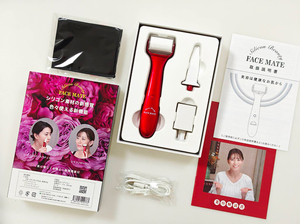 フェイスメイト FACE MATE 美顔器、充電式、未使用品、痩身ローラー,美容ローラー, ボディローラー,シリコンローラー