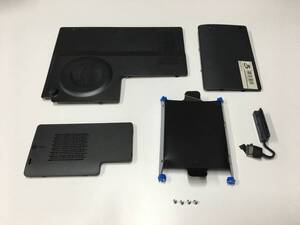 A16860)MOUSECOMPUTER TW9(TW9TFCXE10510883) MB-T921X-A用裏面カバー+HDDマウンタ 中古動作品