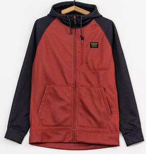 BURTON BONDED FULL-ZIP HOODIE BITTERS HEATHER Lサイズ 新品