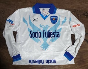 値下げ交渉 1999年 横浜FC 初代モデル mizuno 長袖 MADE IN JAPAN 未使用 検)99 JFL YOKOHAMA FLUGELS L/S MINT フリューゲルス 日本製 Y2K